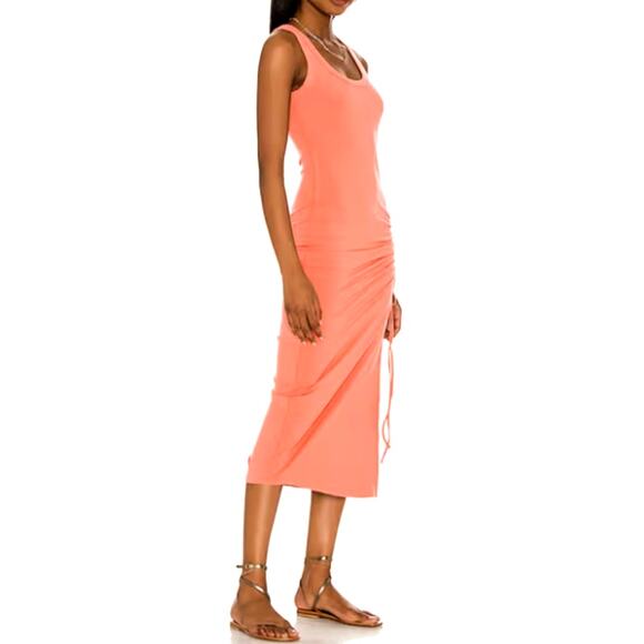 L*Space Sandpiper Ribbed Midi Dress M - Picture 8 of 8